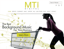 Tablet Screenshot of mtimusic.com